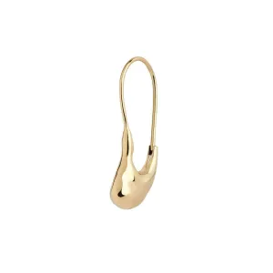 Boucles d'oreilles mini galet Maria Black, or