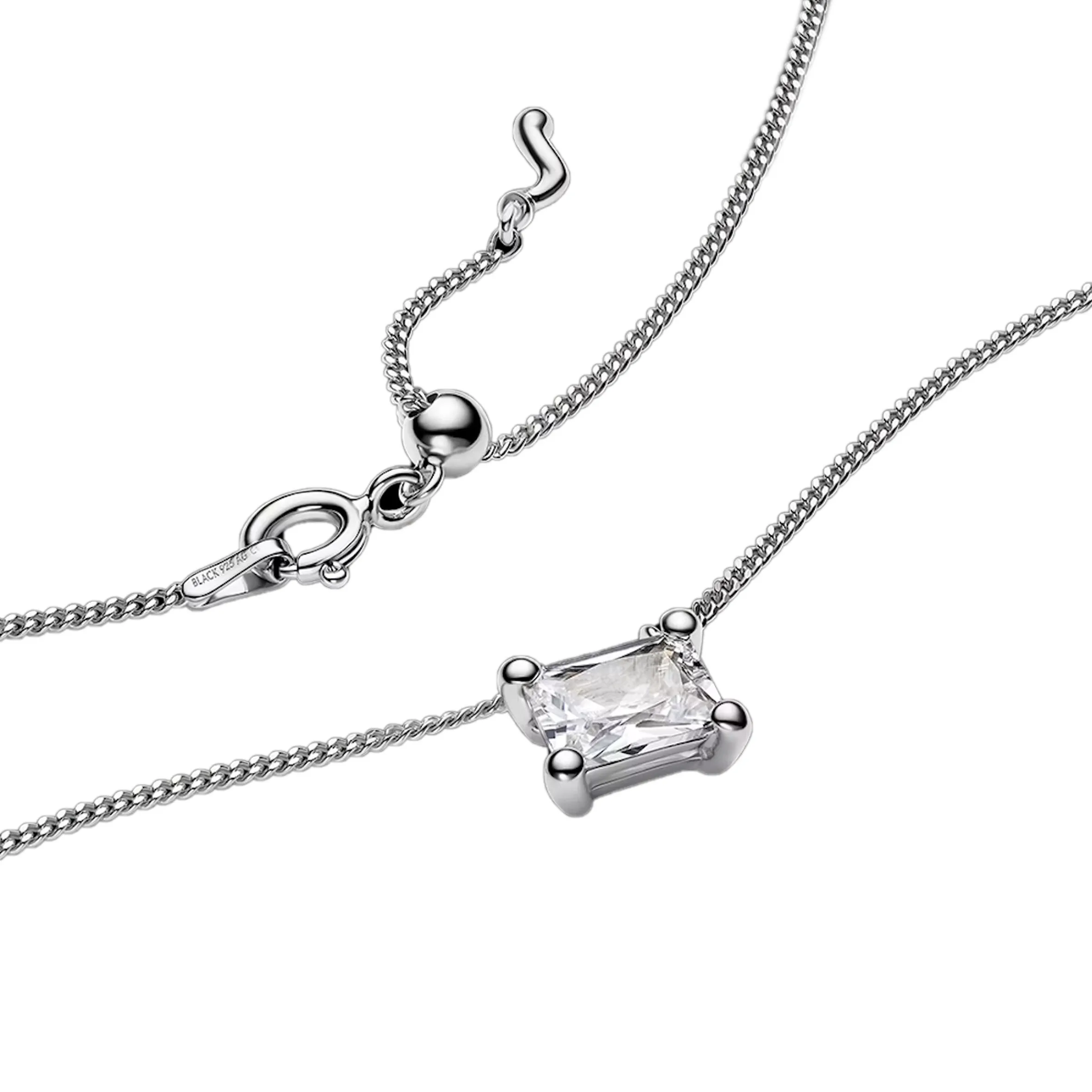 Maria Black Bijoux Roppongi Collier Tombant, Argent