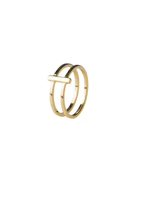 Maria Black Bague de Rangée de Bijoux, Or