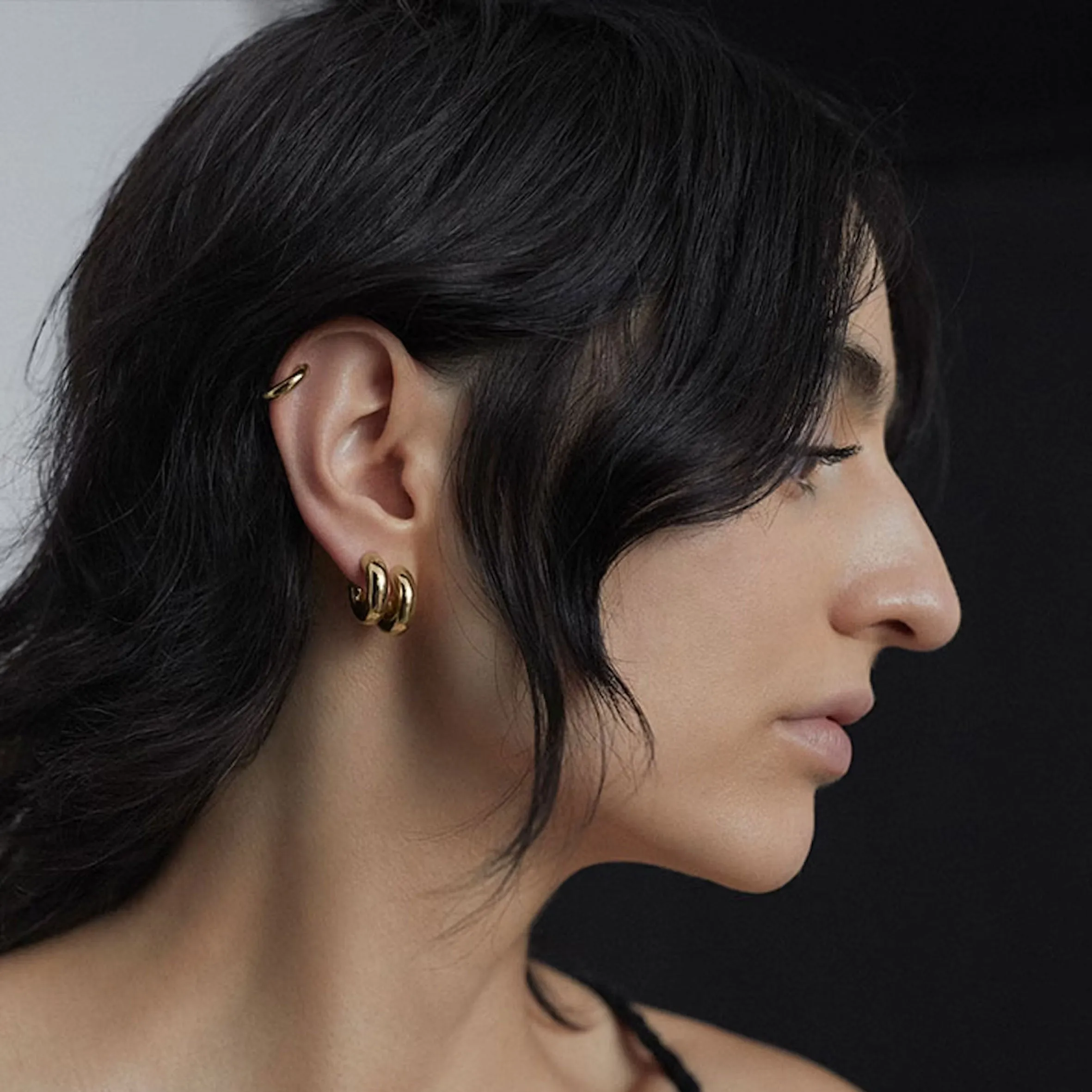 Maria Black Bijoux Boucle Tempelhofer en Or