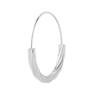 Maria Black Bijoux Boucle Tove Moyenne, Argent