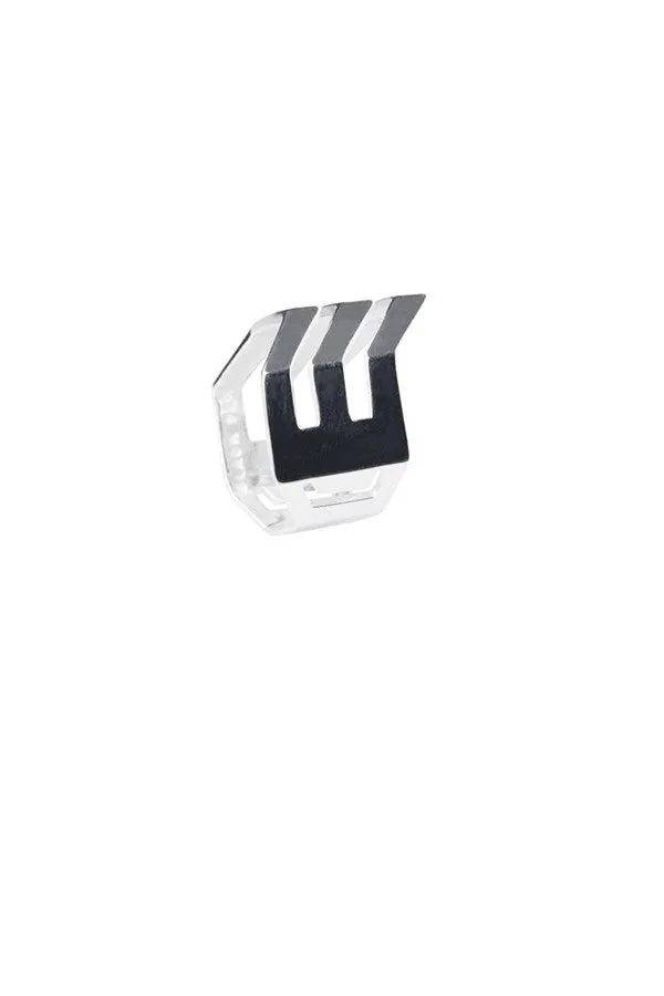 Bague Trinity Maria Black, en argent