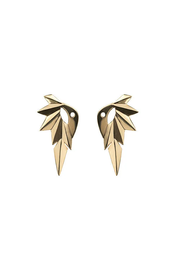 Boucle d'oreille inversée Maria Black Jewellery Wing, Or