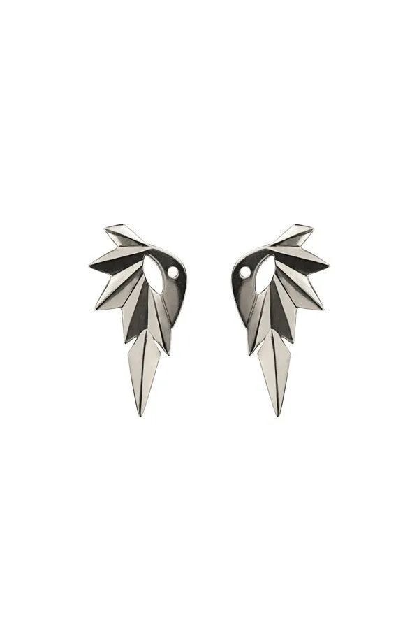 Boucle d'oreille inversée Maria Black Jewellery Wing, Argent