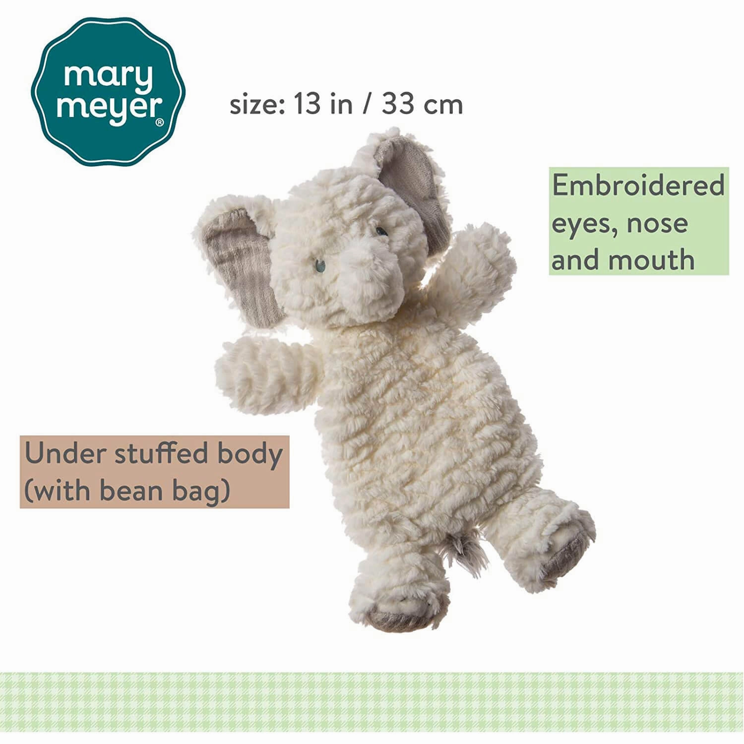 Mary Meyer Toys Mary Meyer Afrique Elephant Lovey