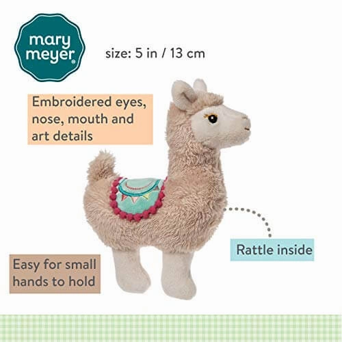 Mary Meyer Toys Mary Meyer Lily Llama Rattle