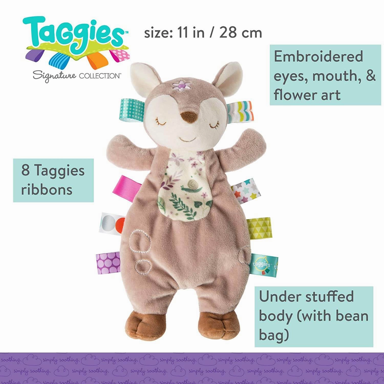 Mary Meyer Toys Mary Meyer Taggies Flora Fawn Lovey