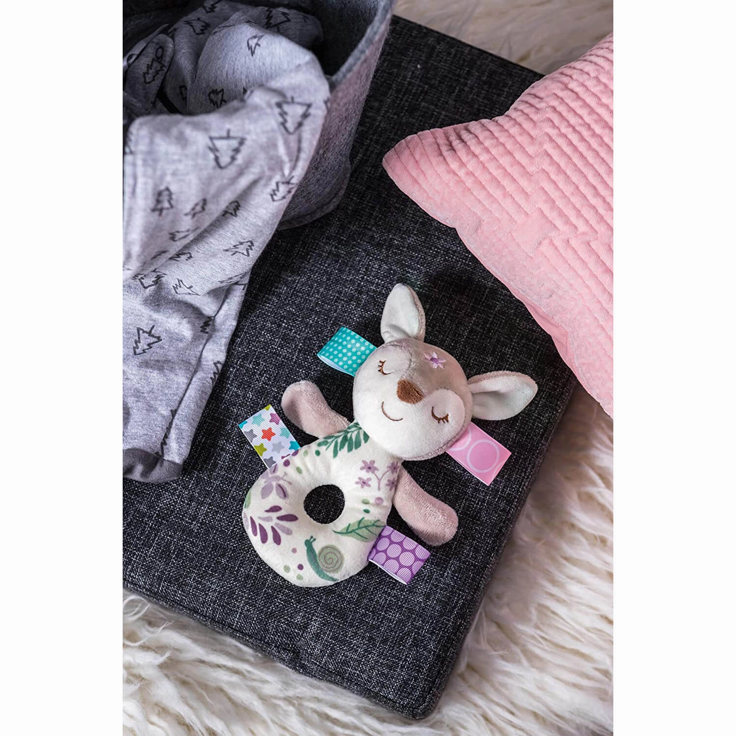 Mary Meyer Toys Mary Meyer Taggies Flora Fawn Rattle