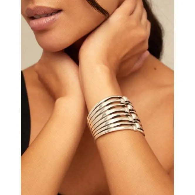 Bracelet en métal argenté assorti Unode50 Bijoux et Accessoires