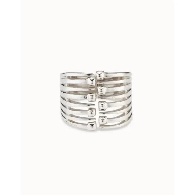 Bracelet en métal argenté assorti Unode50 Bijoux et Accessoires