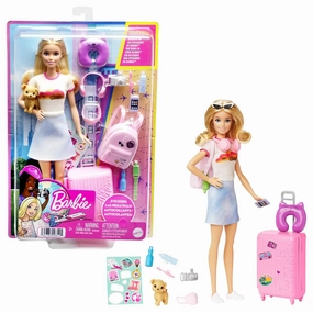 Mattel Toys Barbie Adventures Malibu Travel Doll and Acessory Play Set