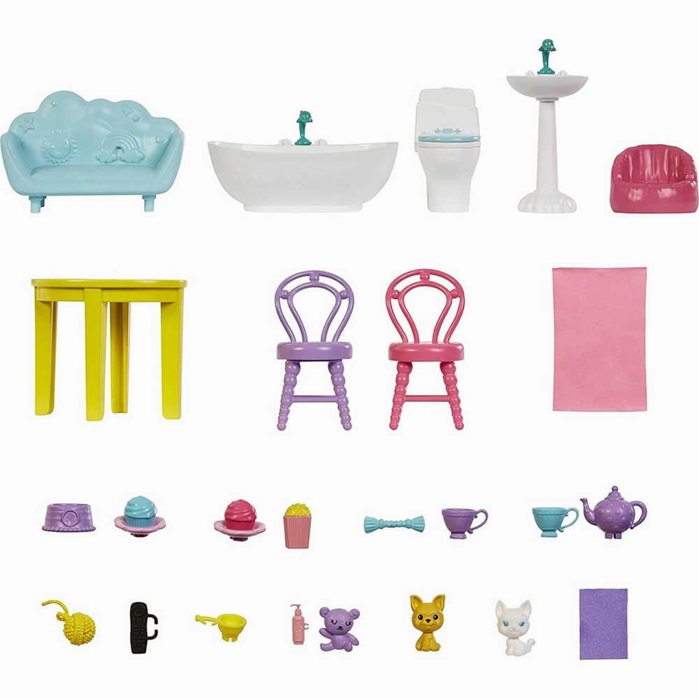 Mattel Toys Barbie Chelsea Transforming Playhouse