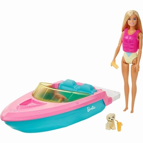 Mattel Toys Barbie Doll Boat Playset with Accessories