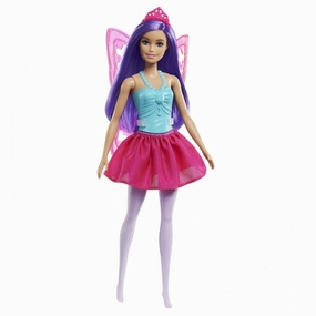Mattel Toys Barbie Dreamtopia Fairy with Purple Hair Doll