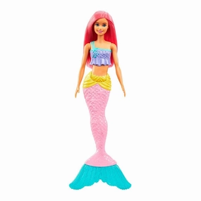 Mattel Toys Barbie Dreamtopia Mermaid - Pink Hair and Purple top