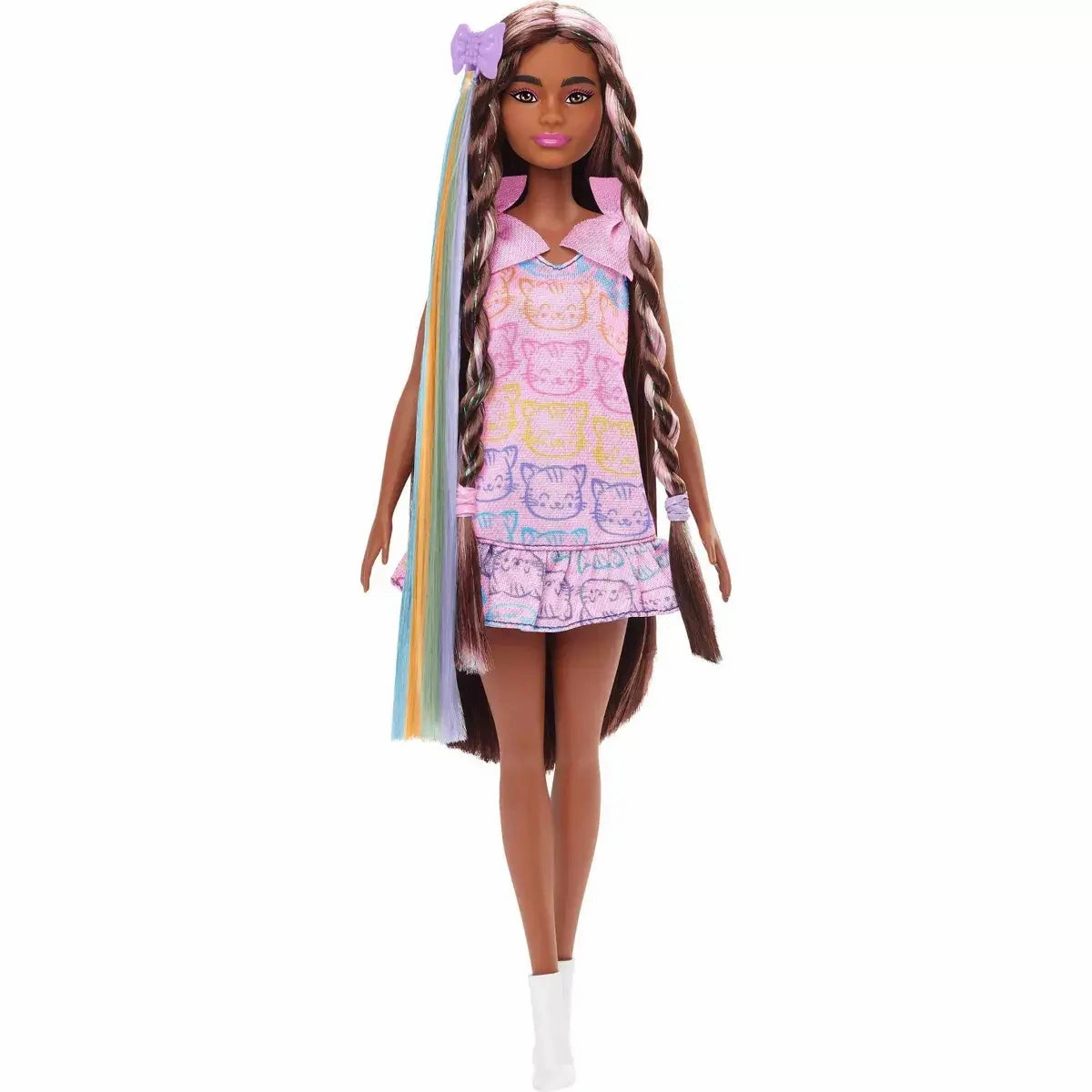 Mattel Toys Barbie Fun & Fancy Doll & Accessories Brunette Fashion Doll With Extra-Long Hair