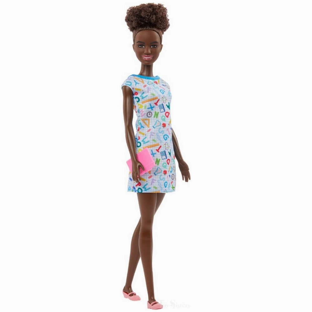 Mattel Toys Barbie You Can Be Anything Teacher Doll with Alphabet Dress