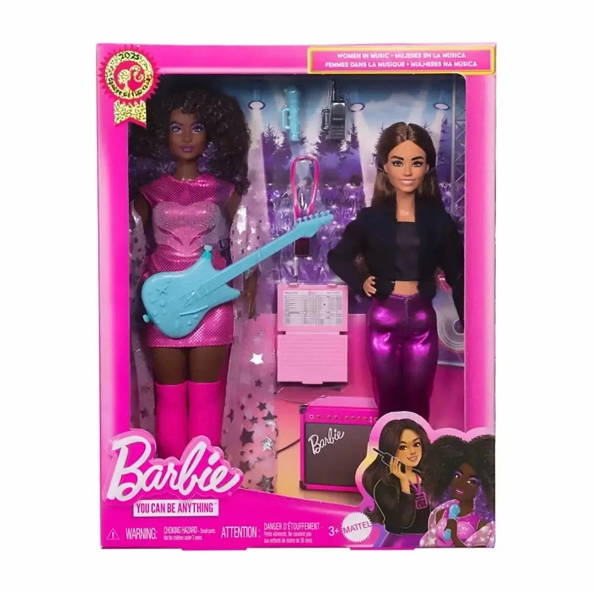 Mattel Toys Barbie You Can Be Anything Women in Music 2-Doll Set
