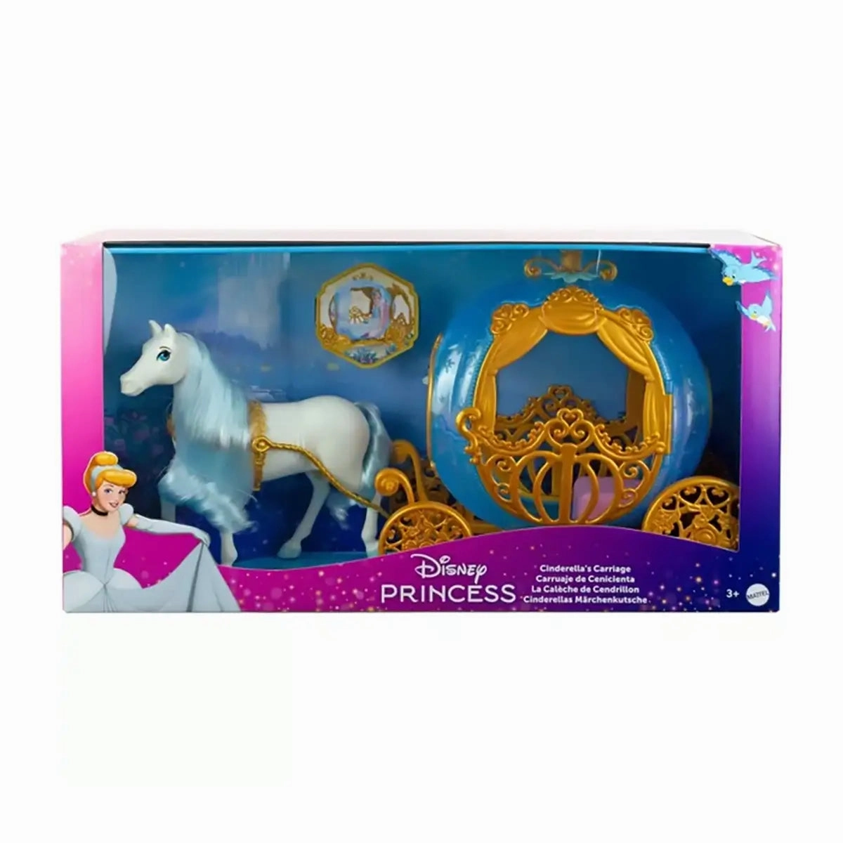 Mattel Toys Dinsey Princess Cinderella's Carriage Playset