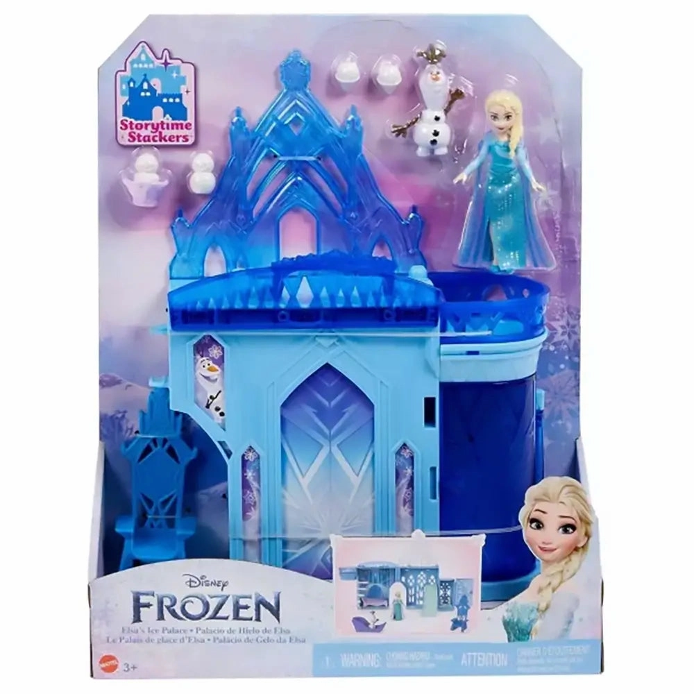 Mattel Toys Disney Frozen Storytime Stackers Elsa's Ice Palace Playset