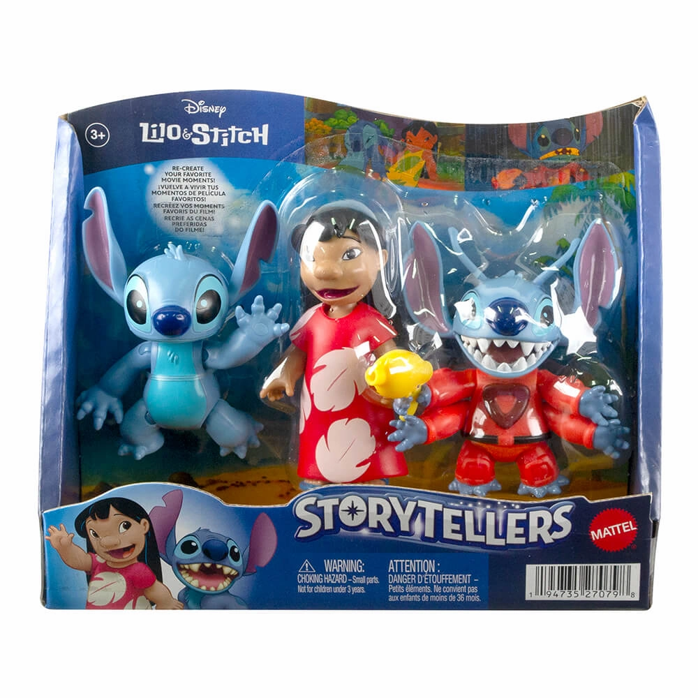 Mattel Toys Disney Lilo and Stitch Storytellers 3-Pack
