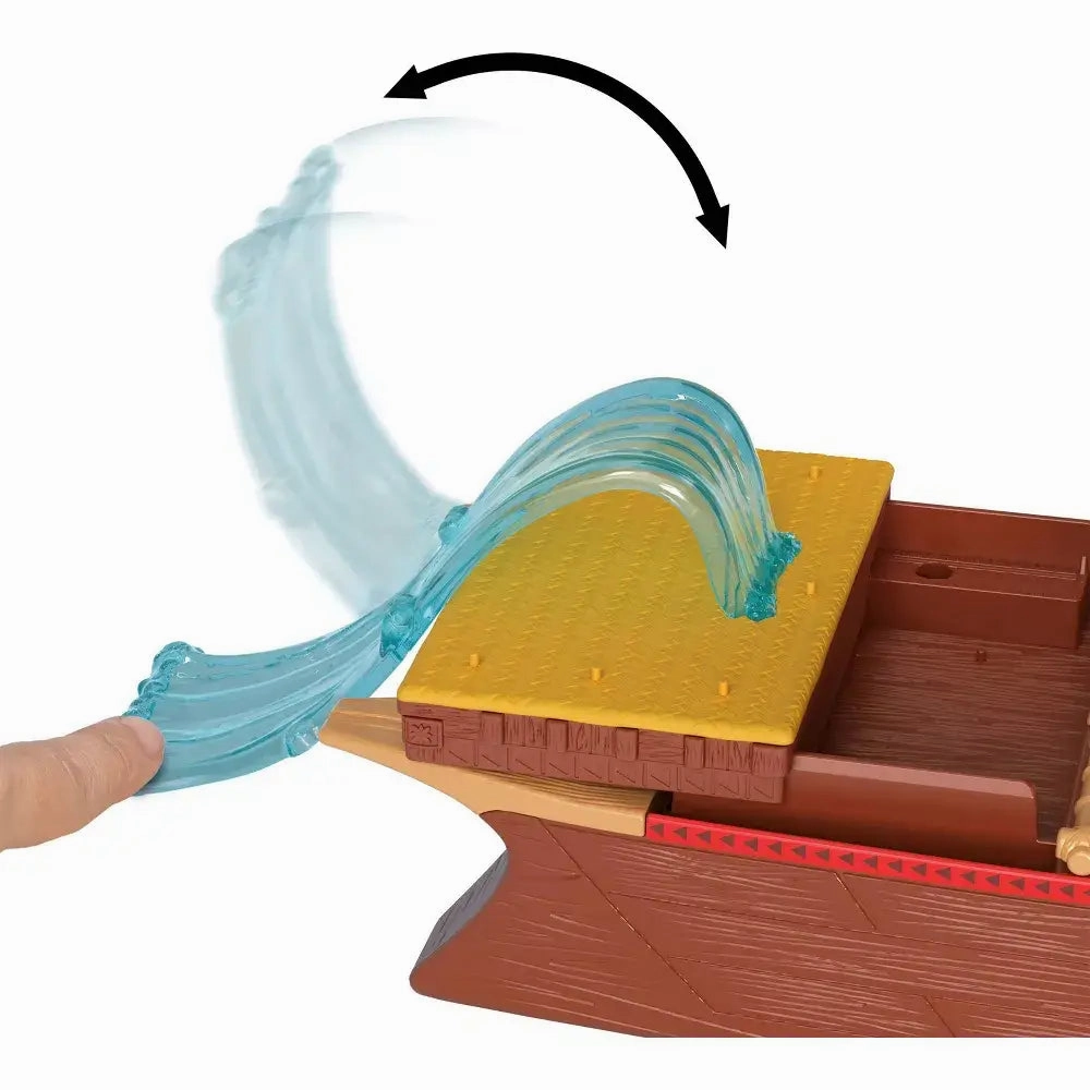 Mattel Toys Disney Moana 2 Adventure Canoe Playset