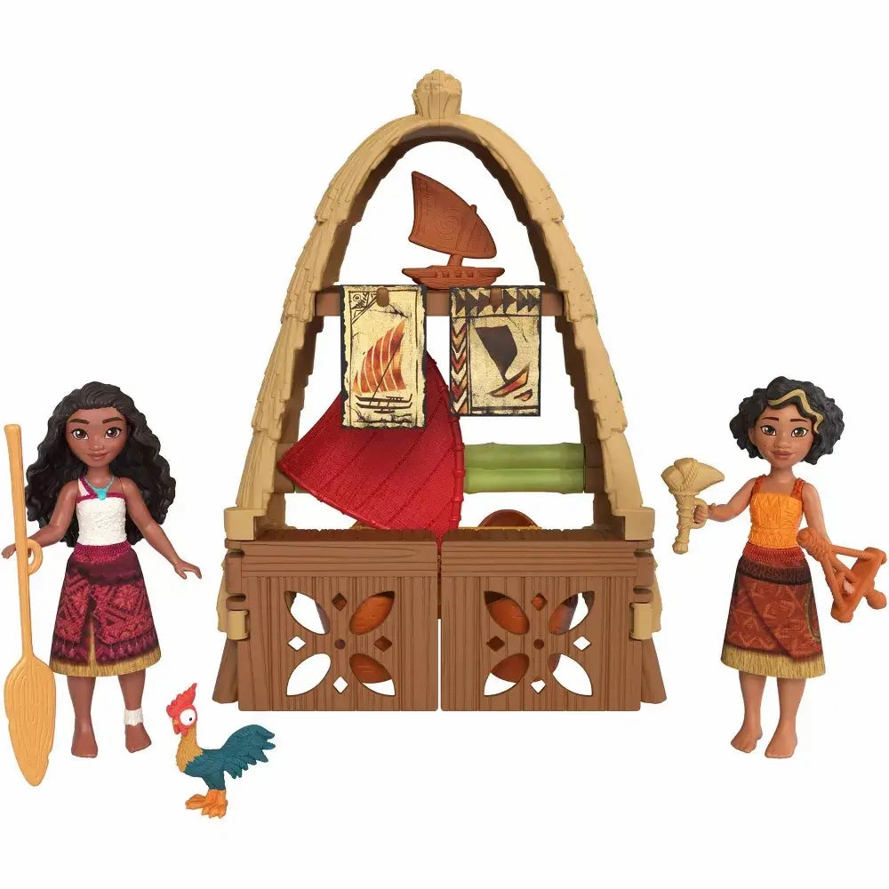 Mattel Toys Disney Moana 2 Moana & Loto's Workshop Playset