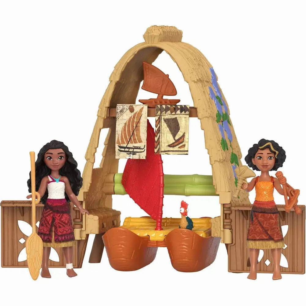 Mattel Toys Disney Moana 2 Moana & Loto's Workshop Playset