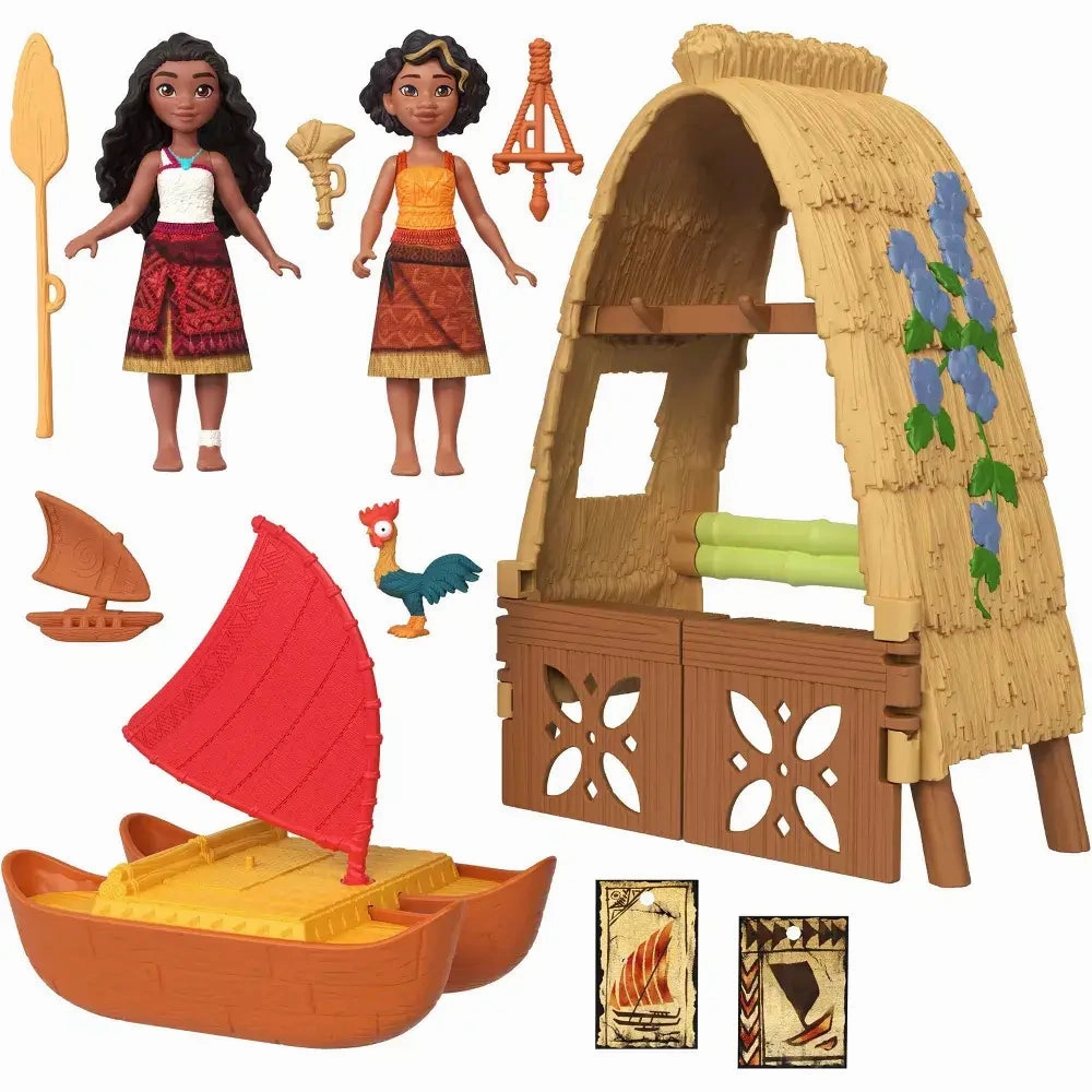 Mattel Toys Disney Moana 2 Moana & Loto's Workshop Playset