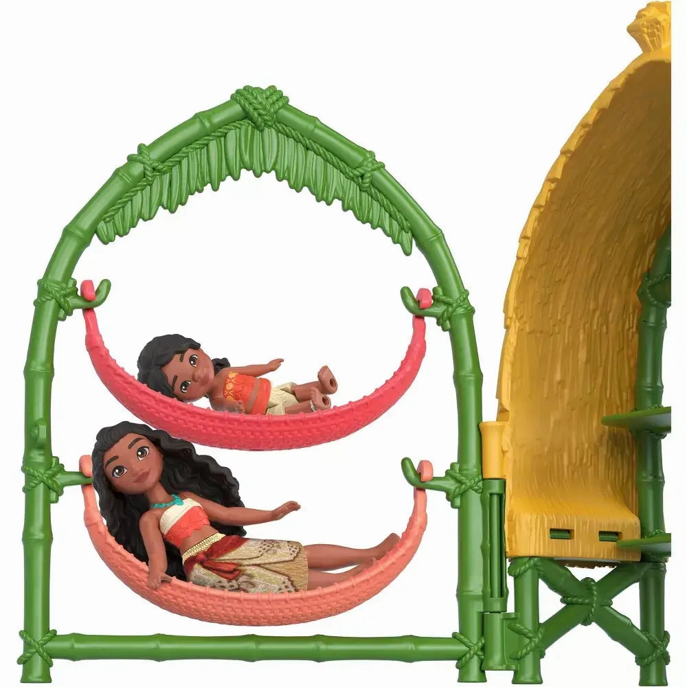 Mattel Toys Disney Moana 2 Moana & Simea Village Home Playset