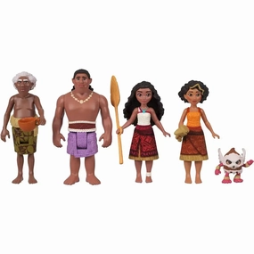 Mattel Toys Disney Moana 2 Moana's Canoe Crew Playset