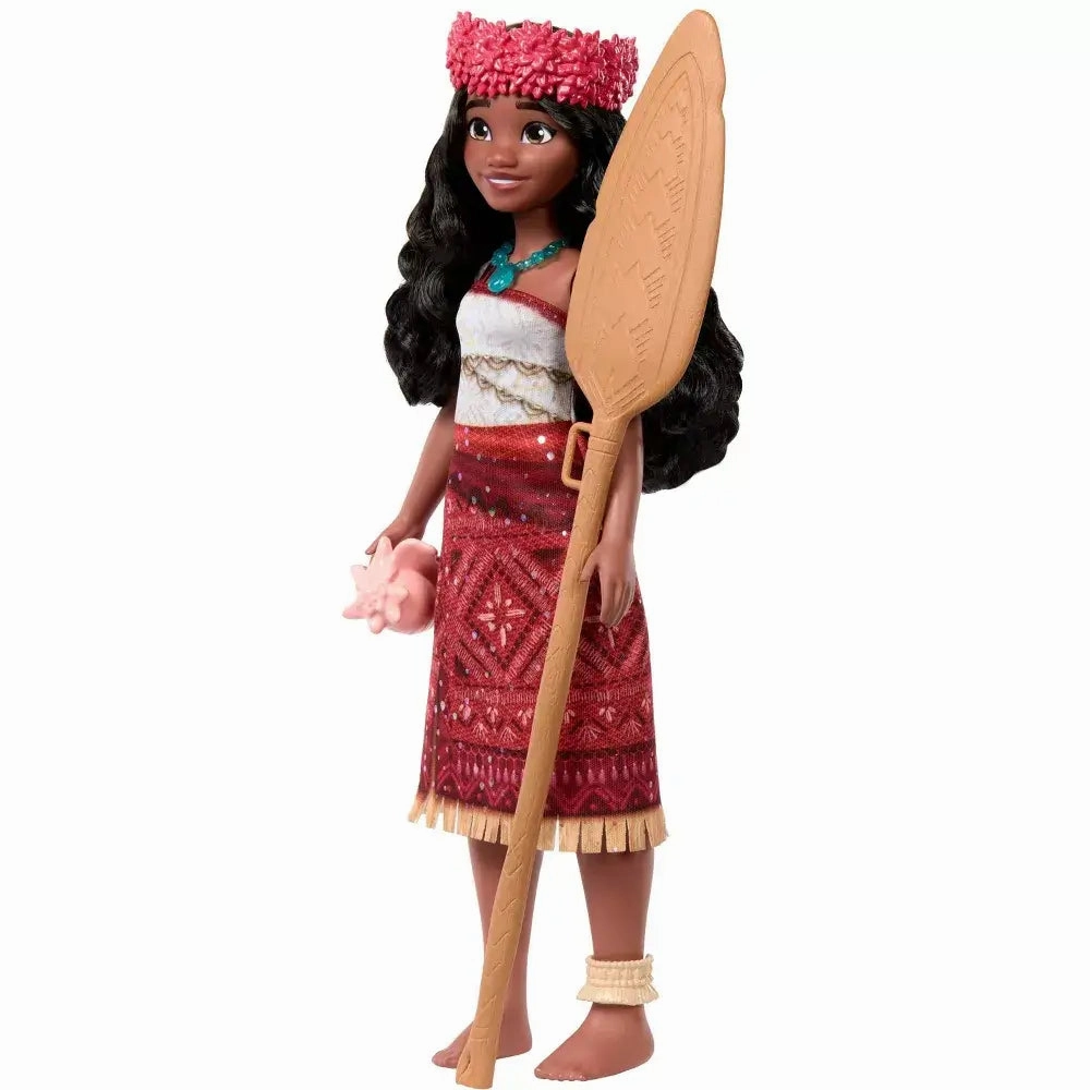 Mattel Toys Disney Moana 2 Singing Adventure Moana Doll & Accessories