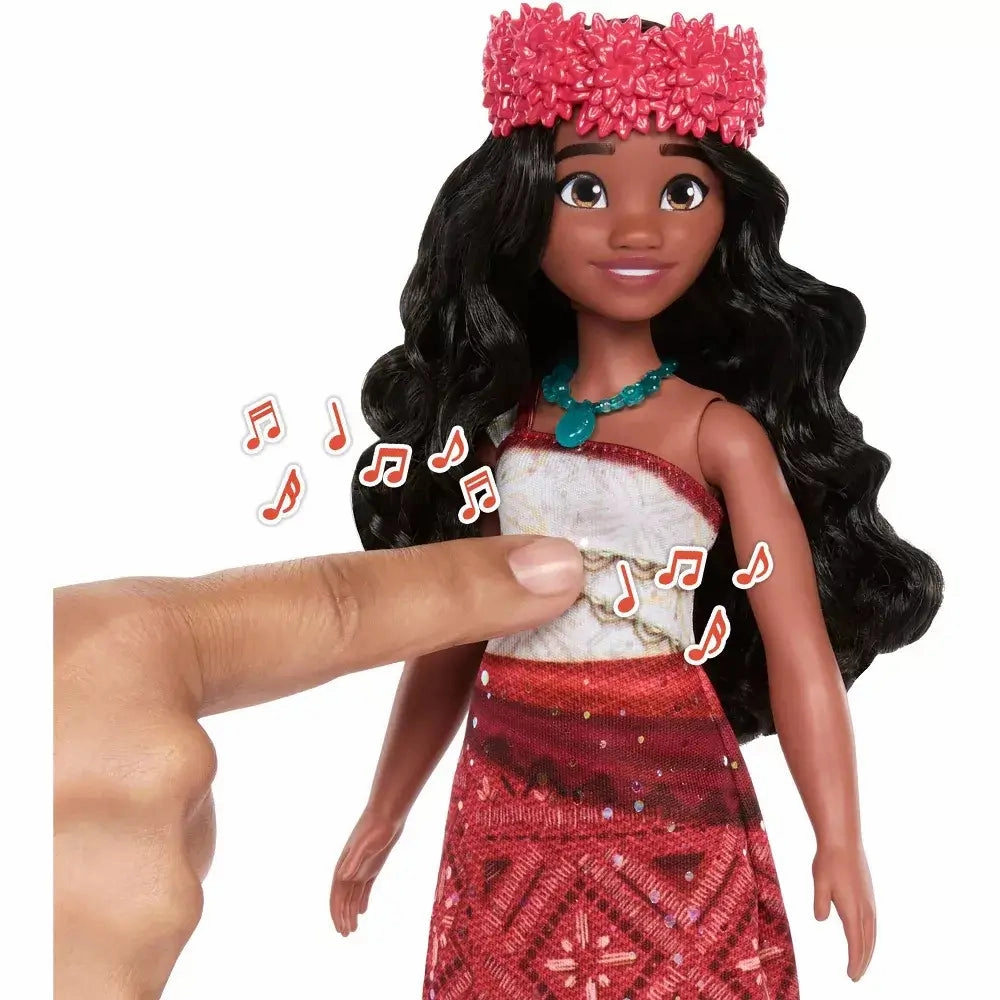 Mattel Toys Disney Moana 2 Singing Adventure Moana Doll & Accessories