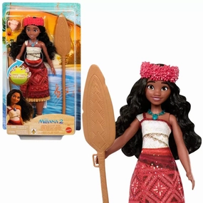Mattel Toys Disney Moana 2 Singing Adventure Moana Doll & Accessories