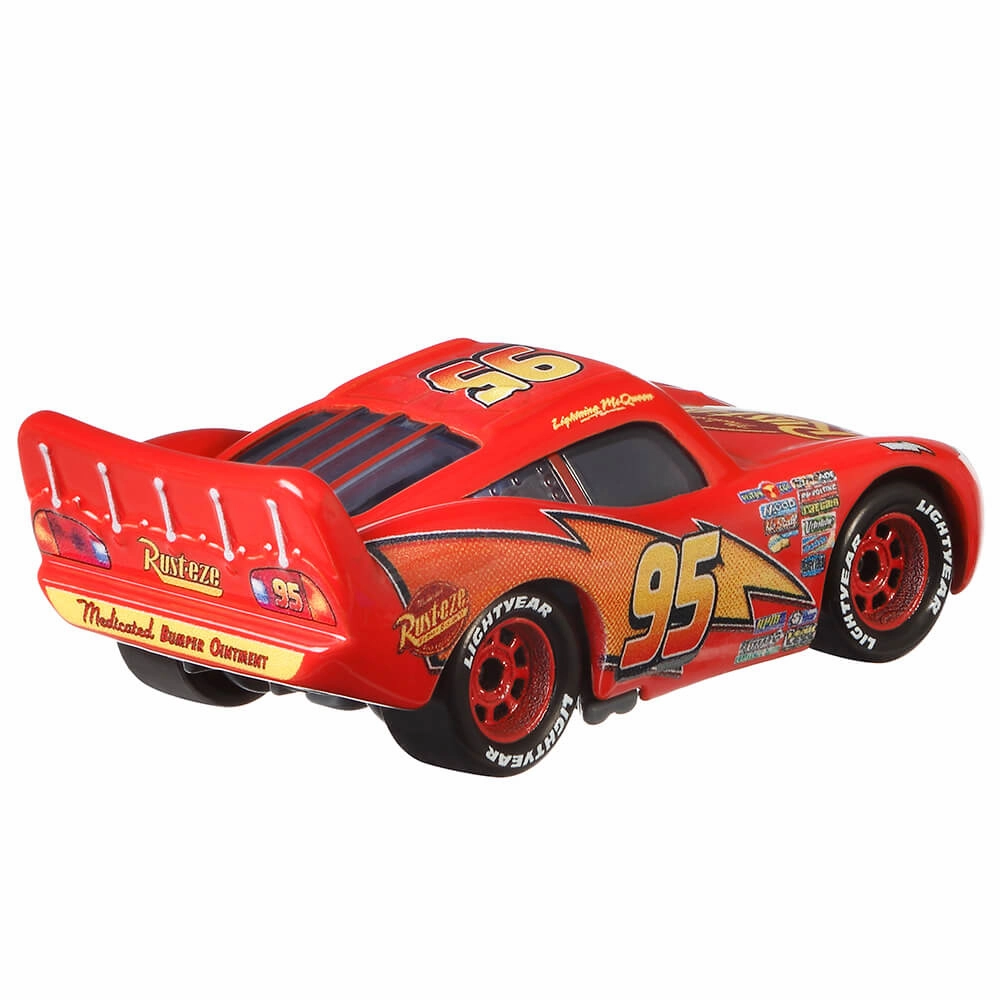Mattel Toys Disney Pixar Cars Lightning McQueen with Rusteze Sign Vehicle