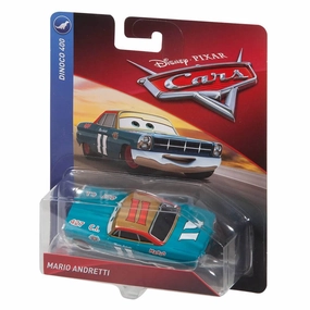 Mattel Toys Disney Pixar Cars Mario Andretti 1:55 Scale Vehicle