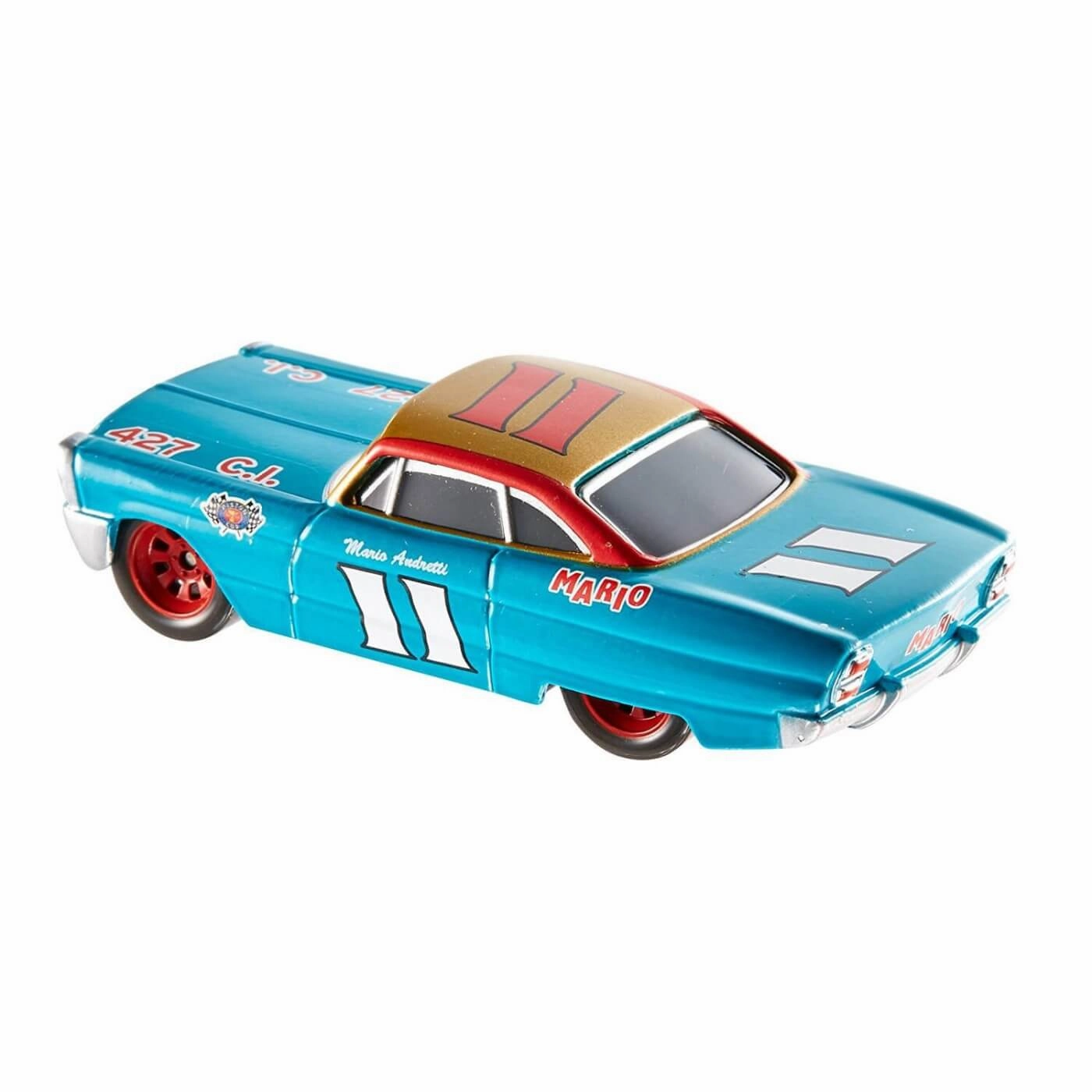 Mattel Toys Disney Pixar Cars Mario Andretti 1:55 Scale Vehicle