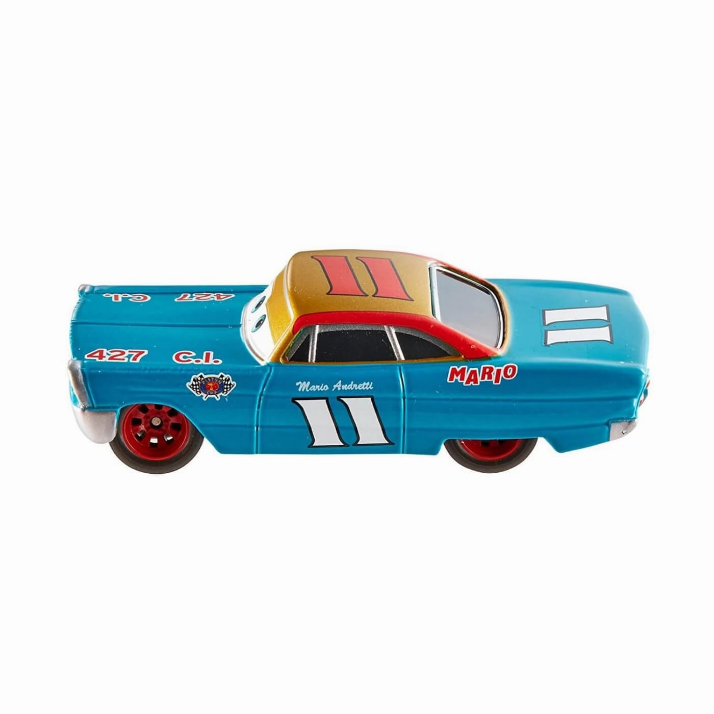 Mattel Toys Disney Pixar Cars Mario Andretti 1:55 Scale Vehicle