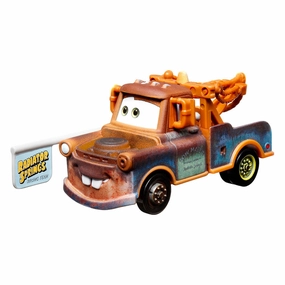 Mattel Toys Disney Pixar Cars Mater with Sign Vehicle