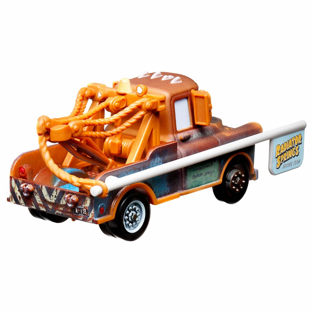 Mattel Toys Disney Pixar Cars Mater with Sign Vehicle