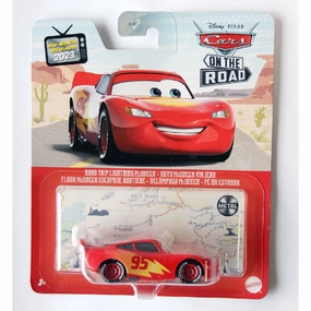 Mattel Toys Disney Pixar Cars Road Trip Lightning McQueen Vehicle