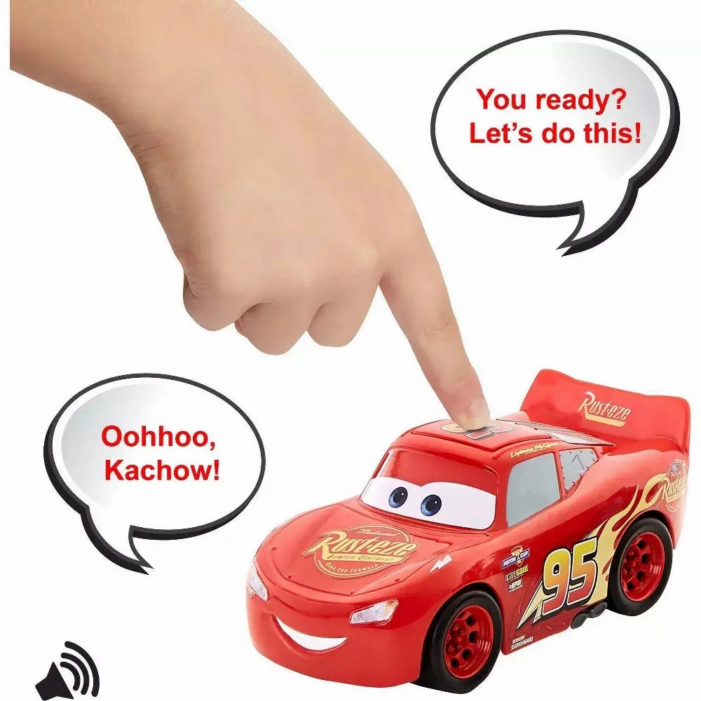Mattel Toys Disney Pixar Cars Track Talkers Lightning McQueen Talking Car