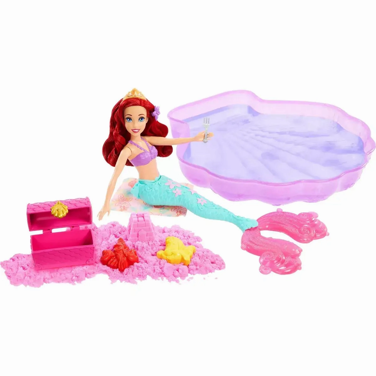 Mattel Toys Disney Princess Sand and Swim Ariel Fashion Doll Playset