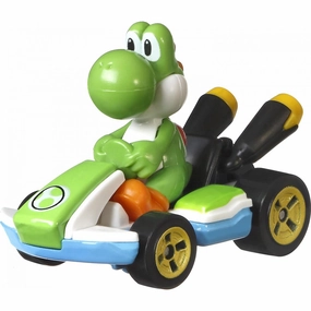 Mattel Toys Hot Wheel Mario Kart Yoshi Standard Kart