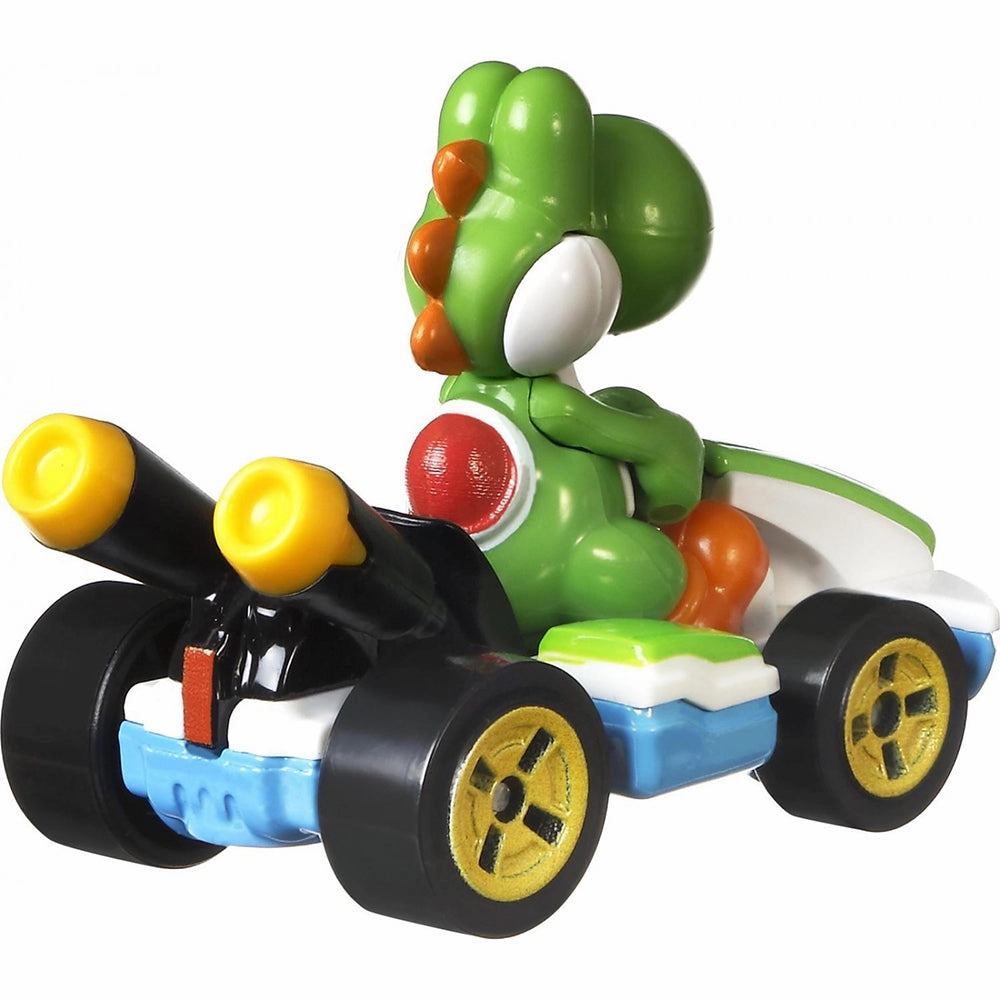 Mattel Toys Hot Wheel Mario Kart Yoshi Standard Kart