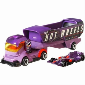 Mattel Toys Hot Wheel Super Rigs Big Rig Heat 1:64 Scale Diecast Vehicle Set