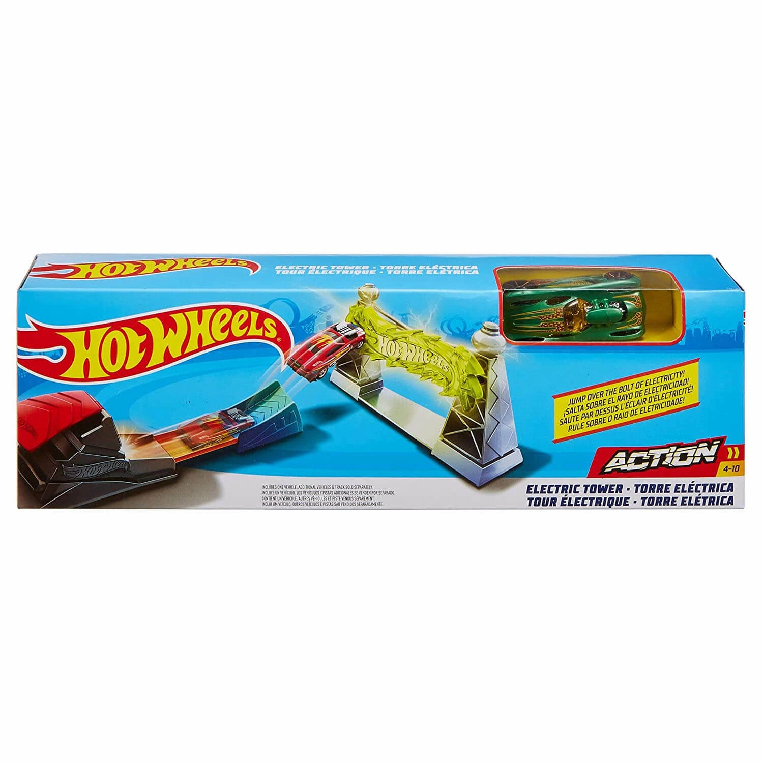 Mattel Toys Hot Wheels Action Electric Tower Playset