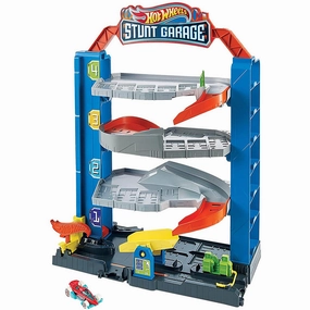 Mattel Toys Hot Wheels City Stunt Garage Play Set