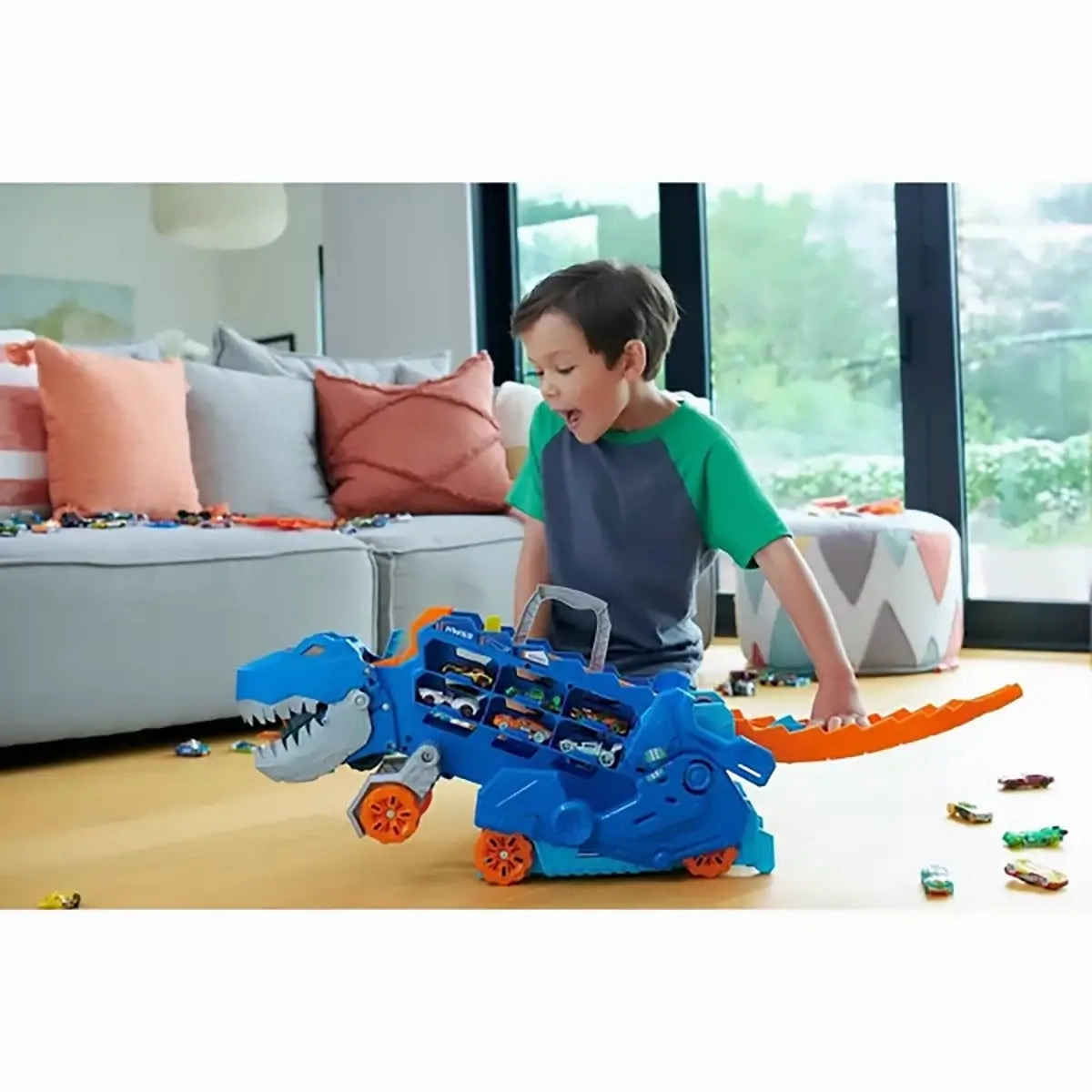 Mattel Toys Hot Wheels City Ultimate T-Rex Transporter