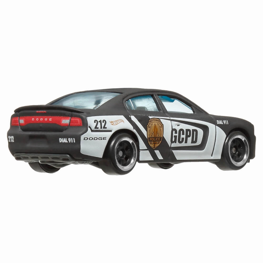 Mattel Toys Hot Wheels Gotham City PD '11 Dodge Charger RT 1:64 Scale Diecast Vehicle (15/20)
